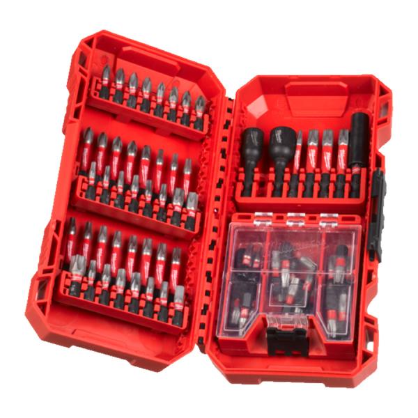 Milwaukee HOLZBAU Shockwave Bit-Set 75-tlg.